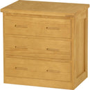Crate Designs Furniture 3-Drawer Chest A7013 IMAGE 1
