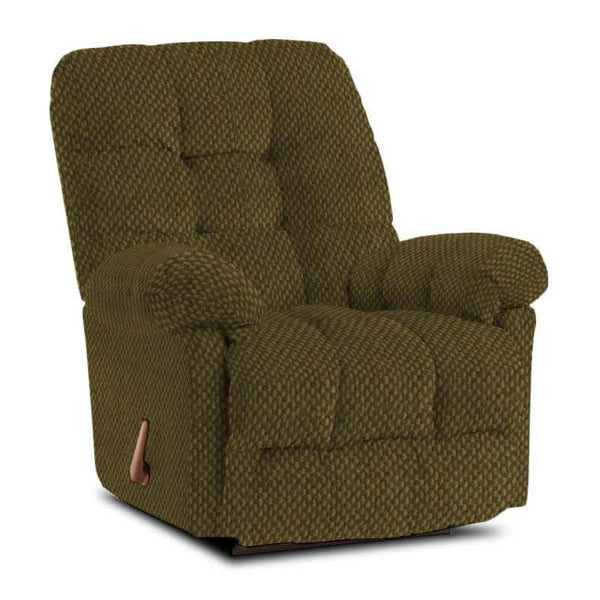 Best Home Furnishings Brosmer Fabric and Leather Look Recliner 9MW84-1-24051 IMAGE 1