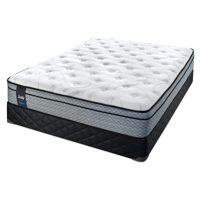 Sealy Campo Cushion Firm Euro Top Mattress (Twin) IMAGE 3