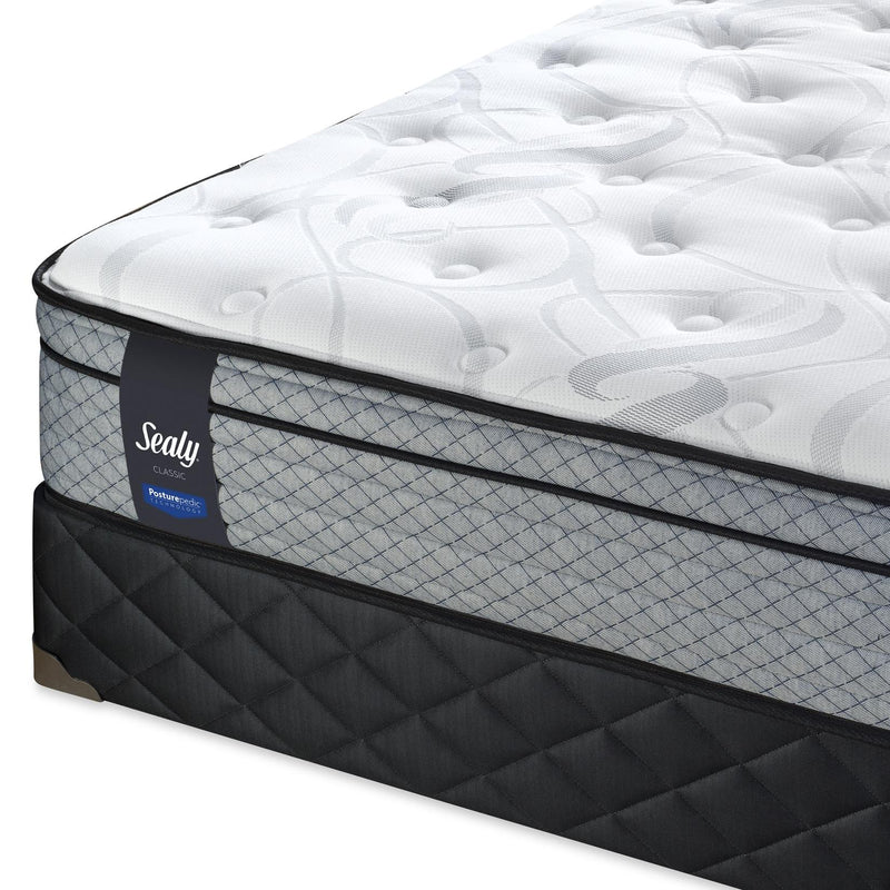 Sealy Campo Cushion Firm Euro Top Mattress (Twin) IMAGE 4