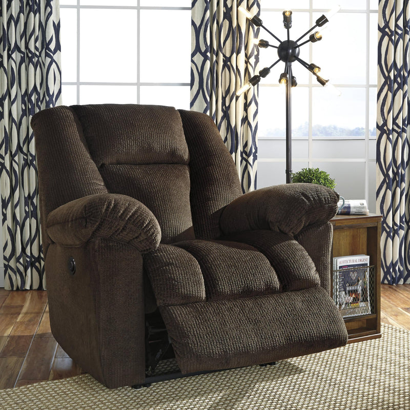 Signature Design by Ashley Nimmons Power Fabric Recliner 3630406 IMAGE 4