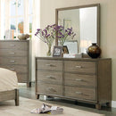  Furniture of America Enrico 6-Drawer Dresser CM7068GY-D IMAGE 2