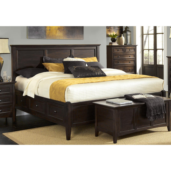 A-America Westlake King Bed with Storage WSL-DM-5-19-1 IMAGE 1