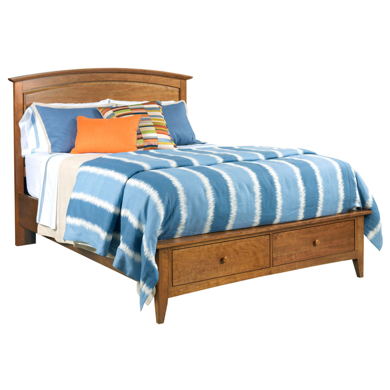 Kincaid Furniture Arch Queen Panel Bed with Storage 44-2110H/44-3811F/44-3710/44-4200//44-00831 IMAGE 1