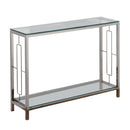 !nspire Athena 502-747CM Console Table - Chrome IMAGE 1