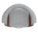 !nspire Holt 203-981GY 26" Counter Stool - Grey and Walnut IMAGE 7