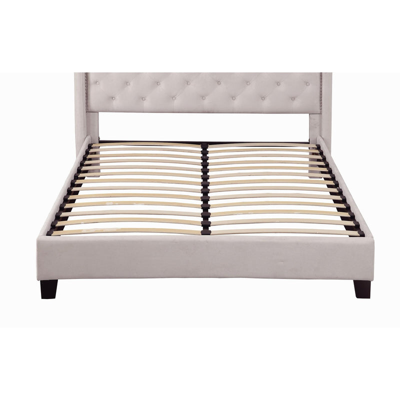 !nspire Louvre Queen Upholstered Panel Bed 101-316Q-IV IMAGE 3