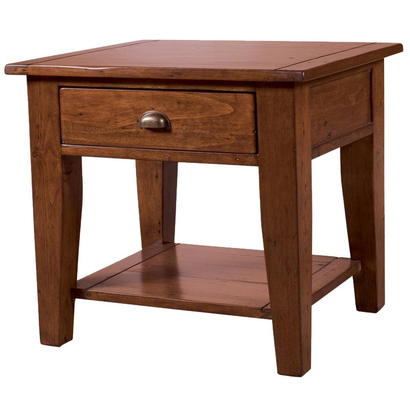 LH Imports Irish Coast Chairside Table ICA003-AD IMAGE 1