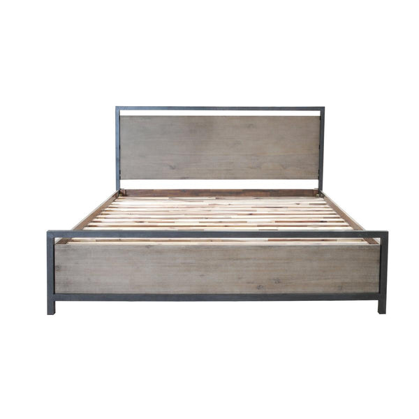 LH Imports Irondale King Panel Bed IDB01K IMAGE 1