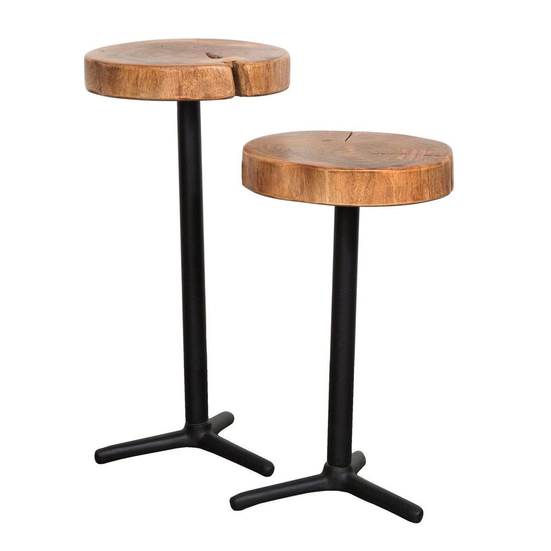 LH Imports Organic Nesting Tables ORA34 IMAGE 1