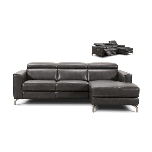 Violino Reclining Leather 2 pc Sectional 31280EM-2PL IMAGE 1