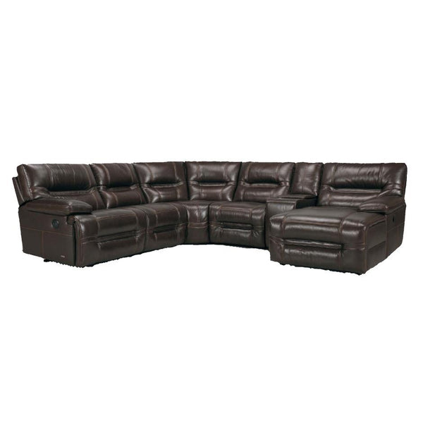 Violino Reclining Leather 6 pc Sectional 3602XFRC IMAGE 1