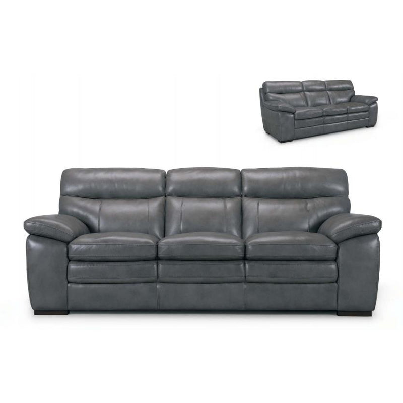 Violino Stationary Leather Sofa 3658 IMAGE 2