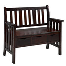 Brassex Storage Bench 3044-ESP IMAGE 1