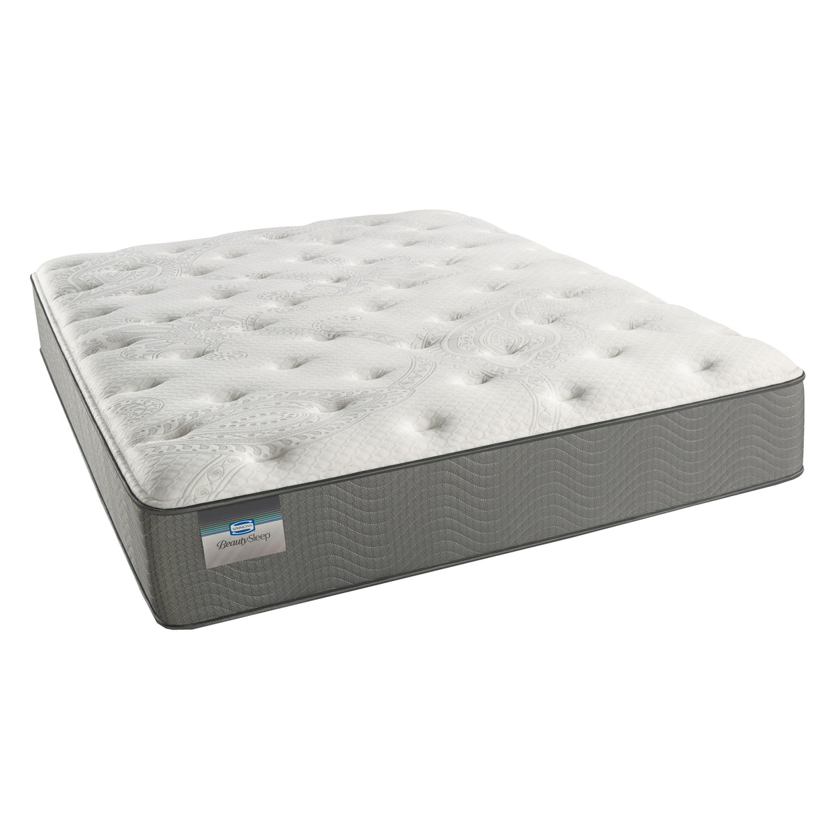 Simmons BeautySleep Finley Firm Mattress Set (Queen)