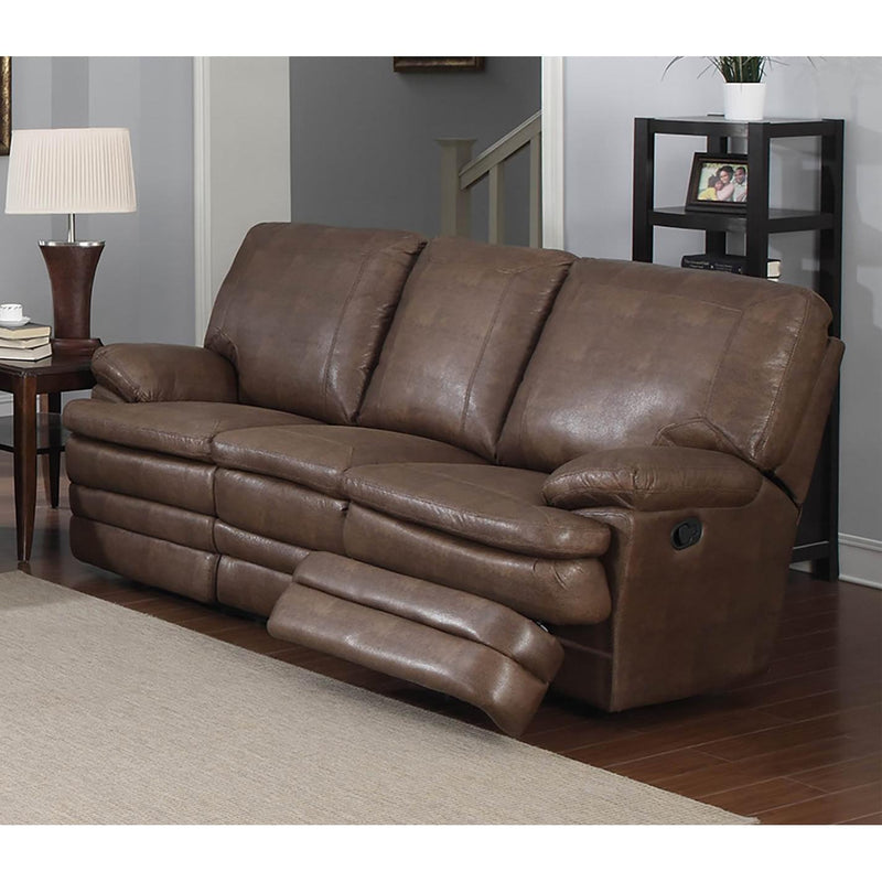 AC Pacific Corporation Melody Reclining Leather Sofa MELODY-DRS IMAGE 1