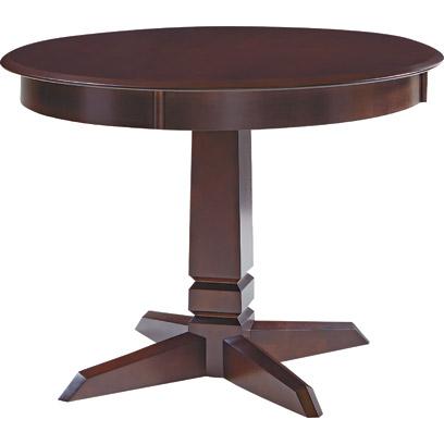 Shermag Canada Round Modavie Dining Table with Pedestal Base TB-67-0-A-02-B-906-022-022 IMAGE 1
