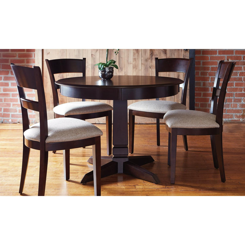 Shermag Canada Round Modavie Dining Table with Pedestal Base TB-67-0-A-02-B-906-022-022 IMAGE 2