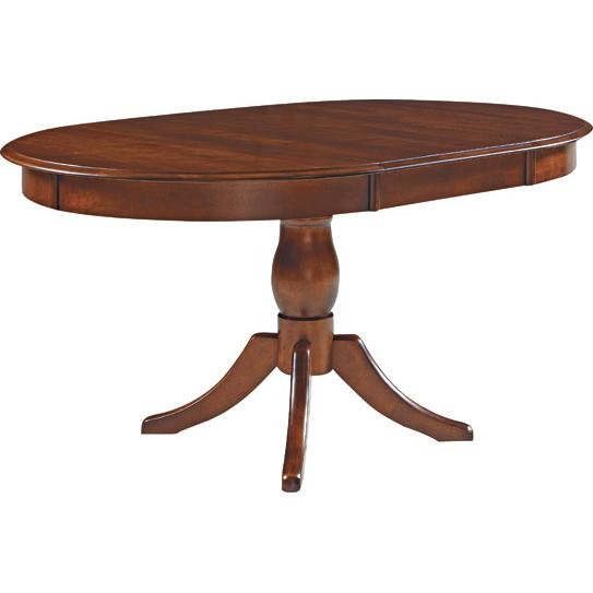 Shermag Canada Oval Modavie Dining Table with Pedestal Base TB-67-1-B-02-B-905-063-063 IMAGE 1