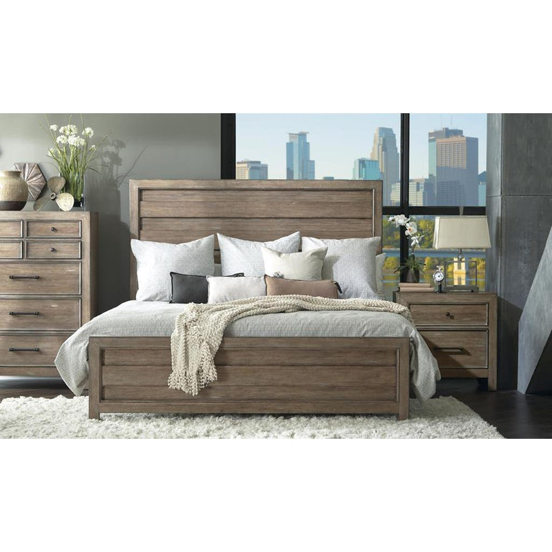 Samuel Lawrence Furniture Flatbush Queen Panel Bed S084-250/S084-251/S084-400 IMAGE 4