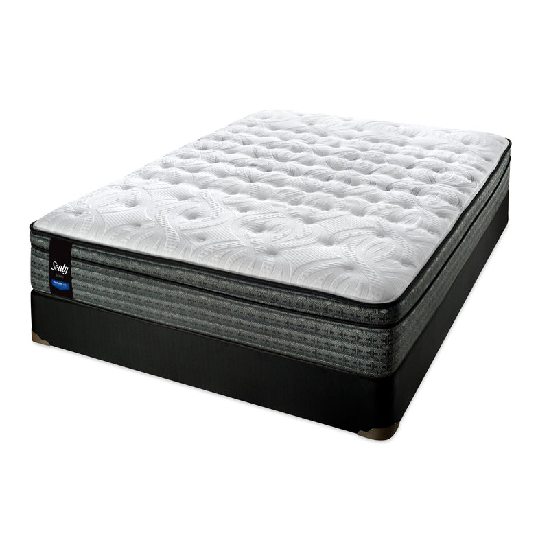 Sealy Avenstar Plush Euro Top Mattress Set (Twin) IMAGE 1