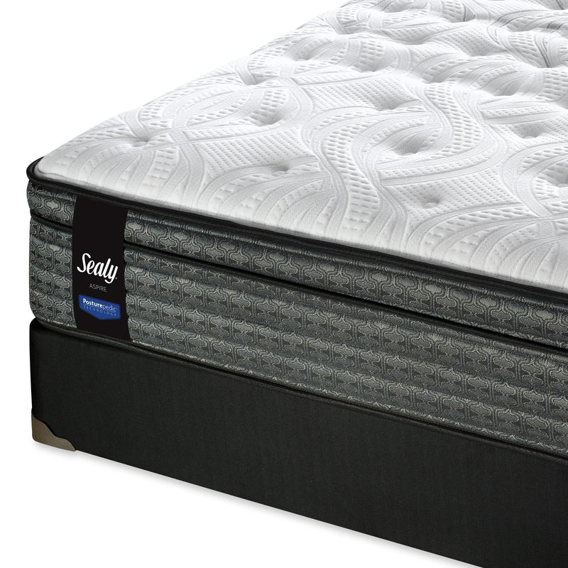 Sealy Avenstar Plush Euro Top Mattress Set (Twin) IMAGE 3