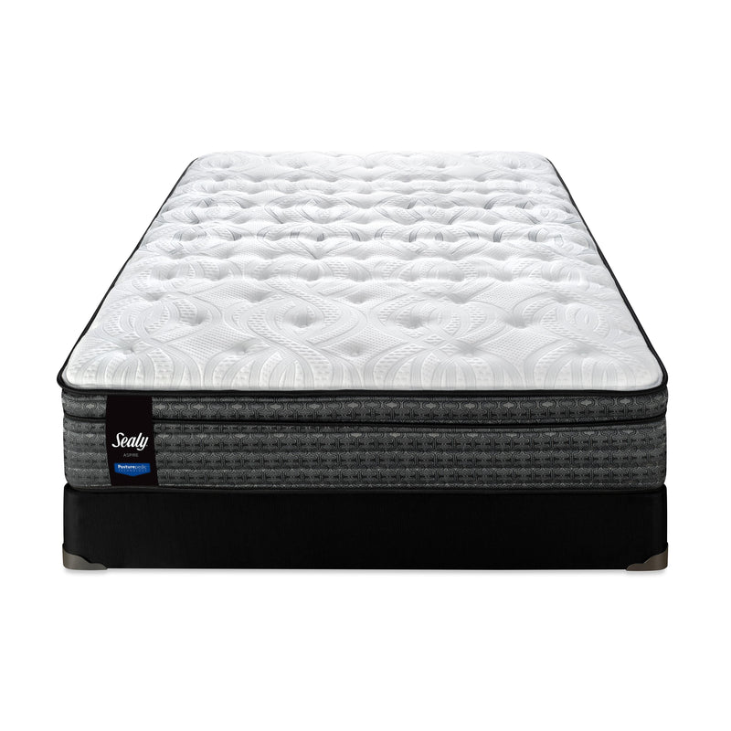 Sealy Avenstar Plush Euro Top Mattress Set (Twin) IMAGE 5