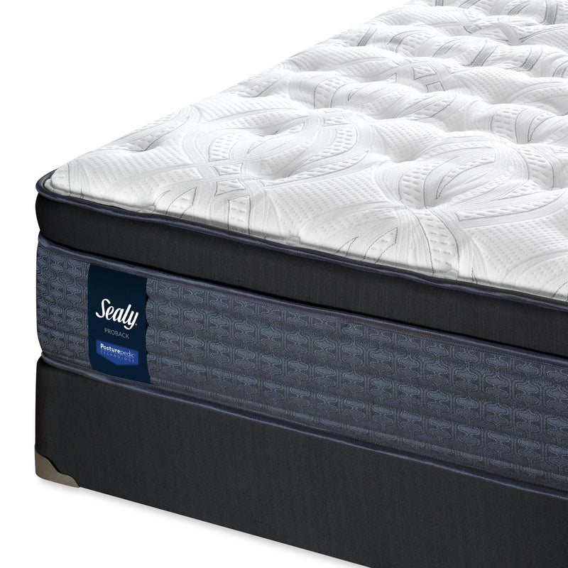 Sealy Malik Plush Euro Top Mattress (Twin) IMAGE 3