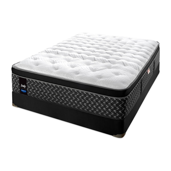 Sealy Stanza II Plush Euro Top Mattress Set (Twin) IMAGE 1