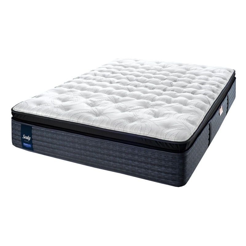 Sealy Budapest Plush Euro Pillow Top Mattress (Twin) IMAGE 1