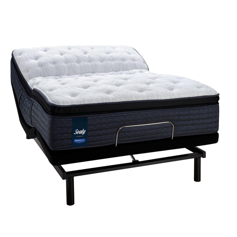 Sealy Budapest Plush Euro Pillow Top Mattress Set (Twin) IMAGE 6