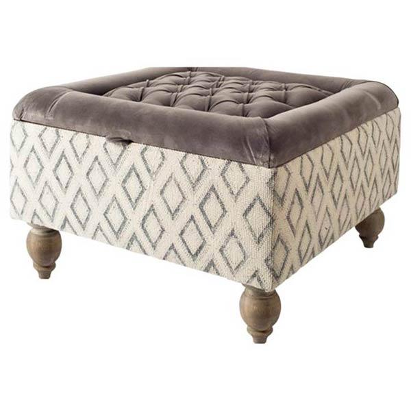 Mercana Eccles I Fabric Storage Ottoman 50461 IMAGE 1