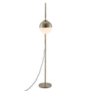  Zuo Waterloo 56053 Floor Lamp - White & Bronze IMAGE 3