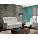 Elran Langdon Power Reclining Leather Sofa L0779-MEC-POWP IMAGE 2