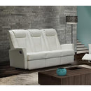 Elran Langdon Power Reclining Leather Sofa L0776-MEC-POWP IMAGE 1