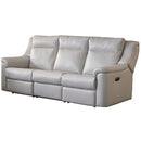 Elran Sydney Power Reclining Leather Sofa Sydney 40366-MEC-OPH Reclining Sofa IMAGE 1