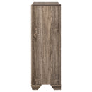  Coaster Furniture Kauffman 204195 5-Drawer Bedroom Chest - Washed Taupe IMAGE 4