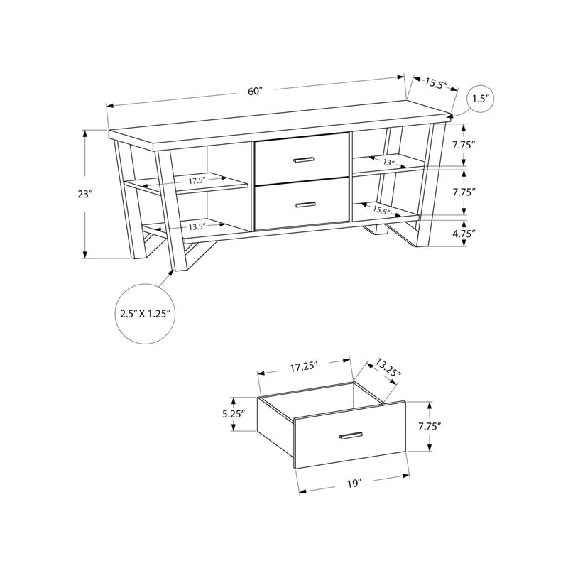 Monarch TV Stand I 2762 IMAGE 5