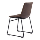  Zuo Smart 100505 Dining Chair - Vintage Espresso IMAGE 5