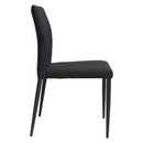  Zuo Revolution 100761 Dining Chair - Black IMAGE 2