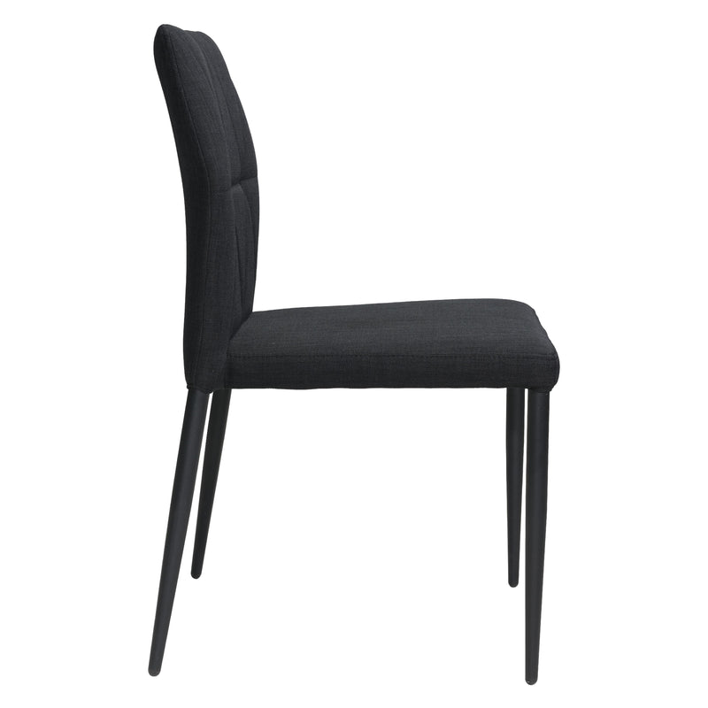  Zuo Revolution 100761 Dining Chair - Black IMAGE 2