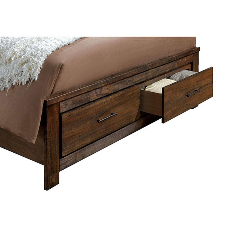 Furniture of America Elkton California King Bed with Storage CM7072CK-BED IMAGE 3