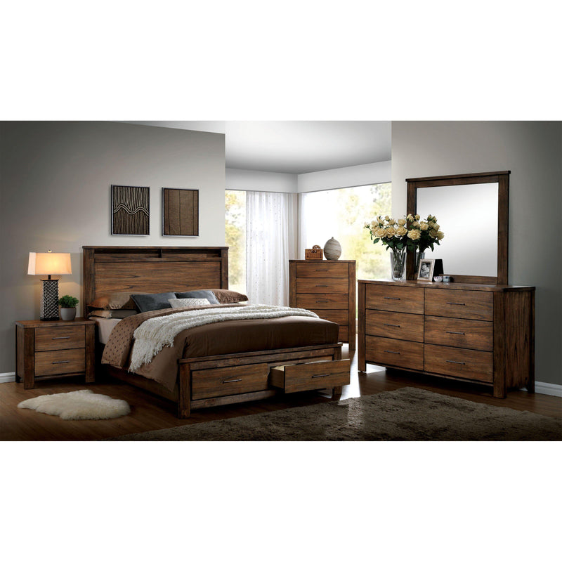 Furniture of America Elkton California King Bed with Storage CM7072CK-BED IMAGE 4