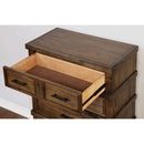  Furniture of America Baddock 5-Drawer Chest CM7691C IMAGE 3