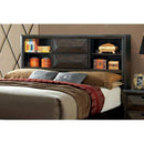  Furniture of America Nikomedes Queen Bookcase Bed with Storage CM7557Q-BED IMAGE 3