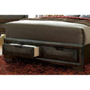  Furniture of America Nikomedes Queen Bookcase Bed with Storage CM7557Q-BED IMAGE 4