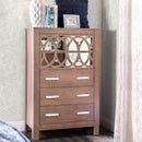  Furniture of America Zaragoza 5-Drawer Chest CM7585C IMAGE 2