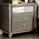  Furniture of America Bryant 3-Drawer Nightstand CM7288SV-N IMAGE 2