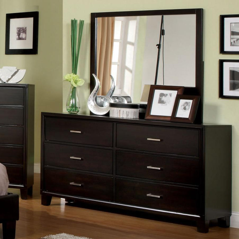 Furniture of America Enrico I 6-Drawer Dresser CM7088D IMAGE 4