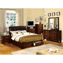  Furniture of America Enrico III Queen Storage Platform Bed CM7066Q-BED IMAGE 2